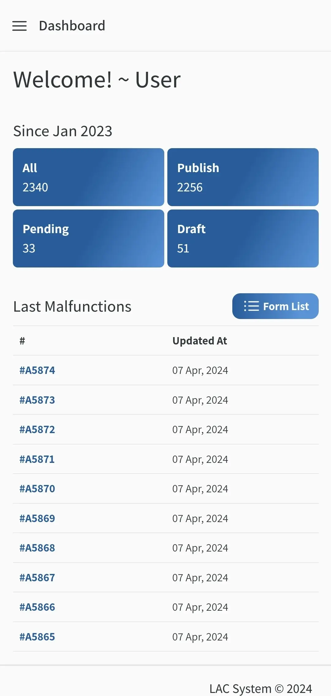 Project screenshot by Gurwinder Singh